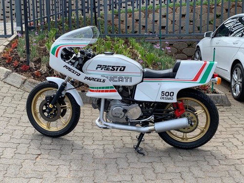 1981 Ducati Pantah 500 Ex Race bike restored For Sale