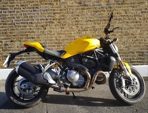 2018 Ducati Monster 821 Yellow In vendita