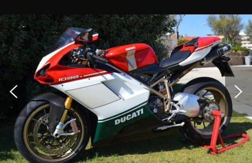 2007 Ducati 1098S Tricolore In vendita