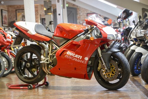 1999 Ducati 916SPS Foggy Rep #177 Signed by Carl Fogarty For Sale