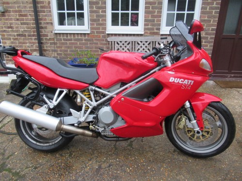 2003 Ducati st4 low mileage with ducati panniers SOLD