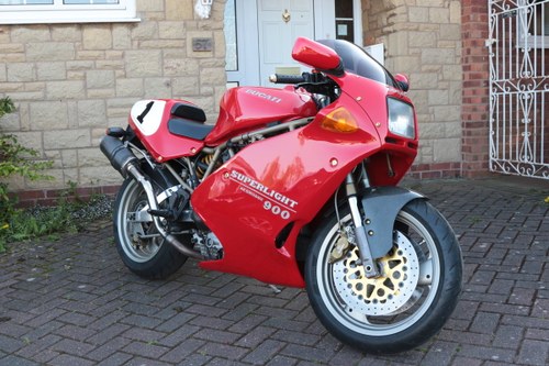1996 Ducati 900 Super Light Mk5 Numebr 100 out of 309 VERKAUFT