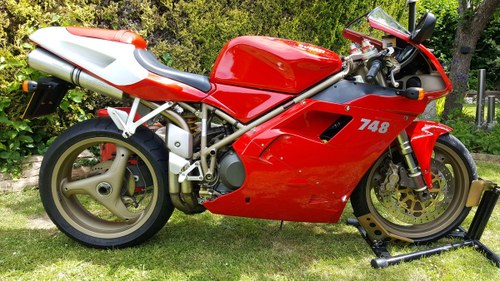 1999 Ducati 748, 2274 miles, 1 owner from new, UK bike. For Sale