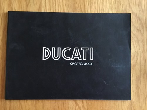 2005 Ducati brochure Paul smart and sport and gt1000 SOLD