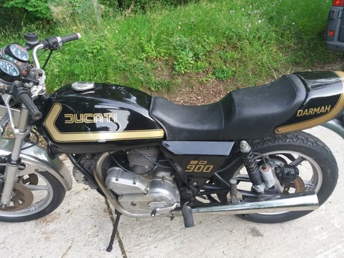 Ducati Darmah 900 Black and Gold 1980 For Sale