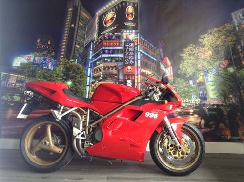 1999 Ducati 996 Immaculate Low Mileage Example In vendita