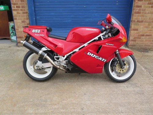 Lot 242 - 1991 Ducati 851 - 27/08/2020 For Sale by Auction
