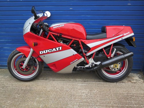 Lot 263 - 1991 Ducati 750ss - 27/08/2020 For Sale by Auction