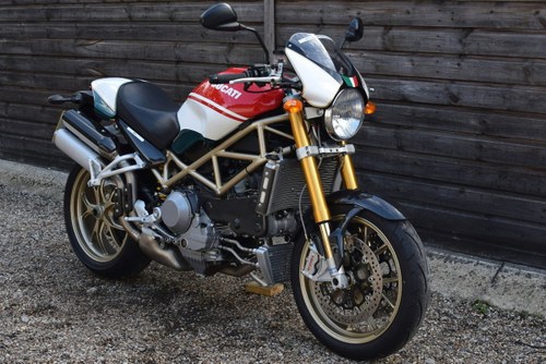 2008 Ducati Monster S4RS Tricolore (2 owners, 8000 miles, Rare) SOLD