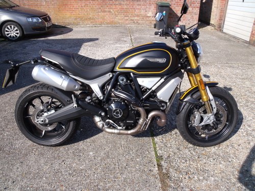 2020 DUCATI 1100 SPORT ABS SCRAMBLER SOLD