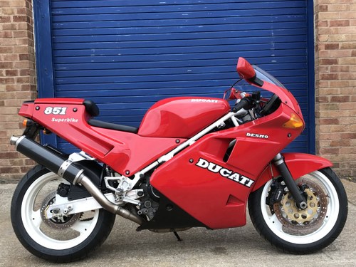 1991 Ducati 851 Superbike For Sale by Auction