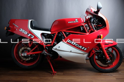 1986 Rare Ducati F3 350 fully restored For Sale