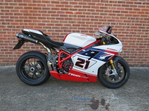 2010 Ducati 1098R Troy Bayliss Replica 1198cc For Sale by Auction