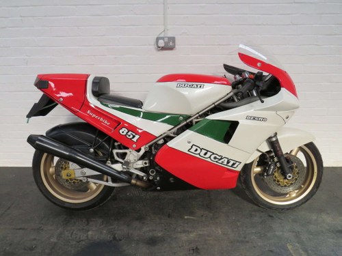 1988 Ducati 851S Kit Bike Tricolore 888cc In vendita all'asta