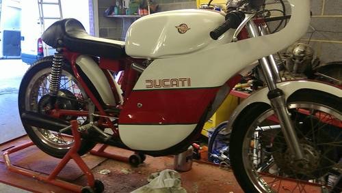 1967 Classic Ducati 250 race or parade bike For Sale