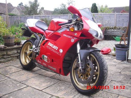 1999 DucatI 996 BP  1998 VENDUTO