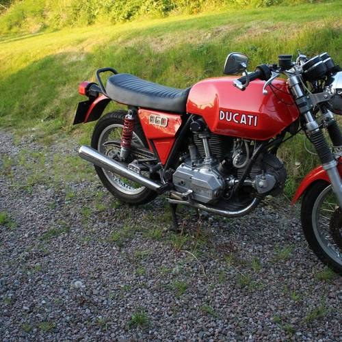 1977 Ducati 860 GTS and spare parts SOLD