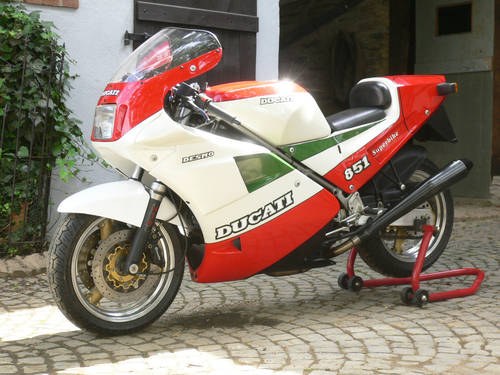 1988 Ducati 851 Superbike tricolore In vendita
