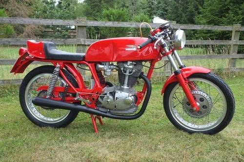 Ducati 450 Scrambler 450S 1974 Cafe Racer, a mind blowing co SOLD