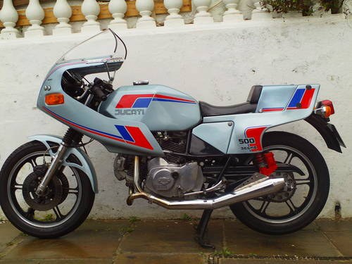 1981 DUCATI PANTAH 500 SL SOLD