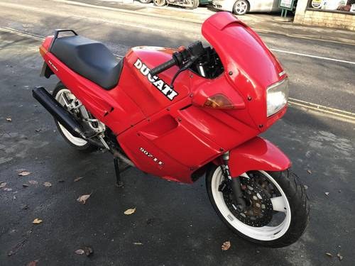 OCTOBER AUCTION. 1992 Ducati 907iE For Sale by Auction