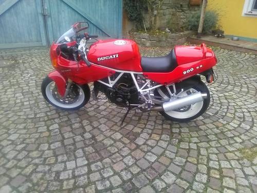 1991 DUCATI 900 SS first  SC2 Modell SOLD