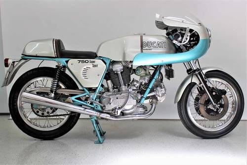 1974 Ducati 750 Supersport aka Greenframe VENDUTO