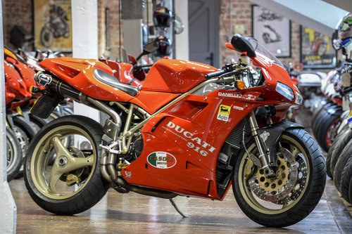 1997 DUCATI 916 BIPOSTO IMMACULATE ONE OWNER UK EXAMPLE For Sale
