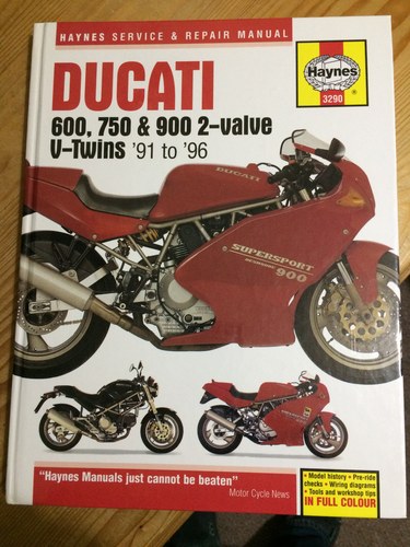 Haynes Ducati service and repair manual SOLD