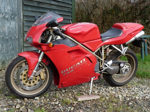 A 1997 Ducati 748 BP - 30/06/2021 For Sale by Auction