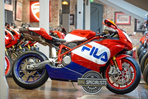 2003 Ducati 999R Fila Replica Unique Zero Mile Example In vendita