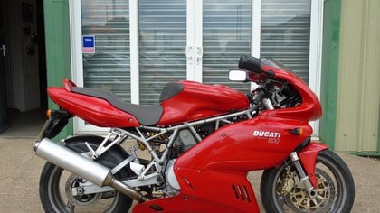Ducati 800 SS Super Sport, 2004 7700 Miles Service History