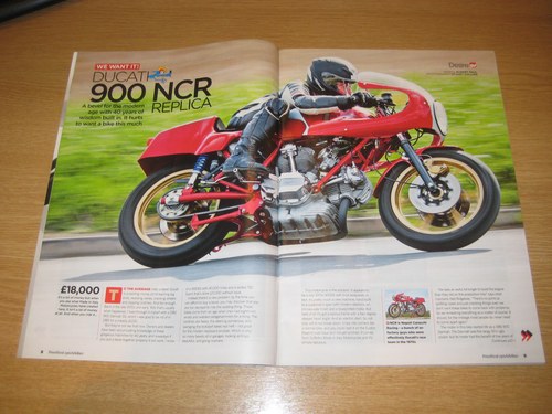 1982 Ducati NCR Replica In vendita