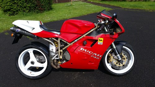 Ducati 748 1998 - not concours but a lovely looking bike. For Sale