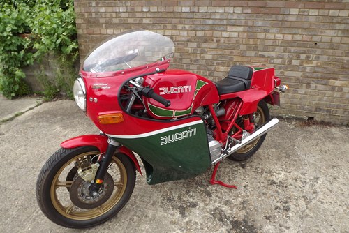 1982 Ducati genuine Mike Hailwood replica 4261 miles DEPOSIT PAID SOLD