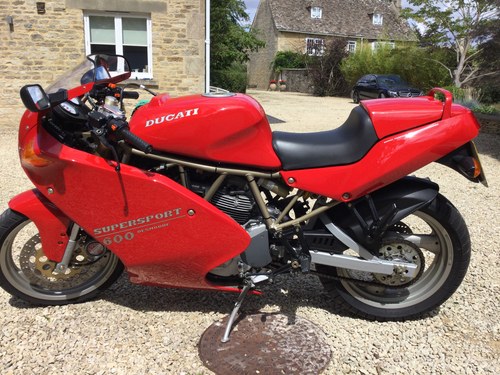 1996 Ducati 600SS - 4300 miles from new SOLD
