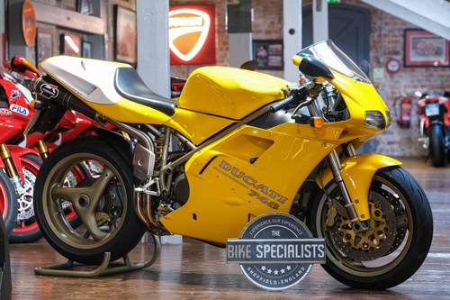 1995 Ducati 748 SP Sports Production Only 373 Miles For Sale