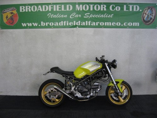 1994 L-reg Ducati 600 Super sport custom finished in yellow In vendita