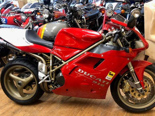 1998 Ducati 916 Biposto -14/10/2021 For Sale by Auction