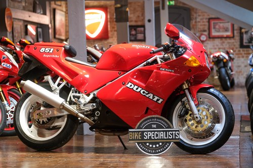 1991 Ducati 851 Strada Stunning UK One Owner Example 2,623 miles For Sale
