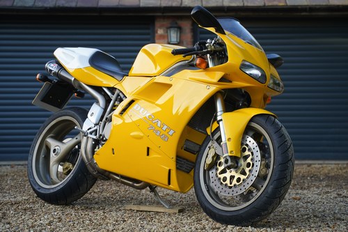1995 Ducati 748 SP, only 8k miles, great history For Sale