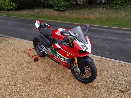 2022 DUCATI PANIGALE V2 TROY BAYLISS 20TH ANNIVERSARY EDITION SOLD