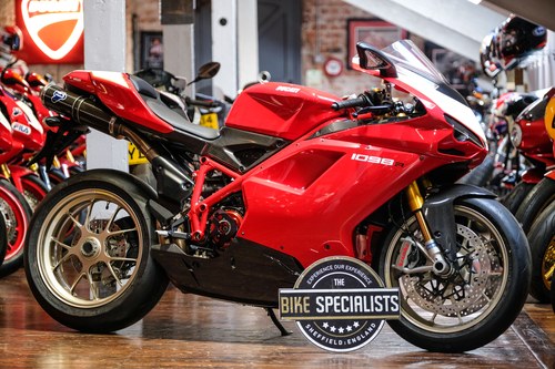 2007 Ducati 1098R Superb Low Mileage Example Only 1174 Miles For Sale