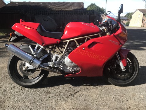 1998 Ducati 750SS, excellent condition SOLD