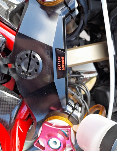2008 Ducati 1098r troy bayliss f08 xerox replica only 83 mil In vendita