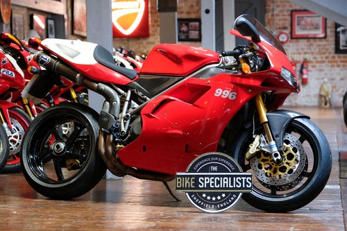 2001 Ducati 996 SPS Final Series Edition Only 4950 miles In vendita