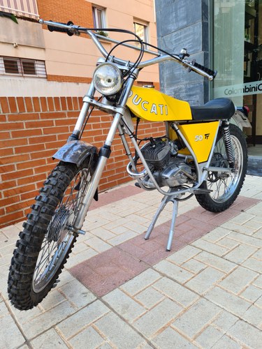 1969 Exclusive ducati tt 50 cc. Restored. Rare bike. For Sale
