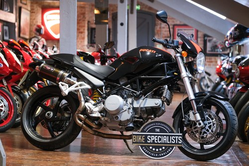 2006 Ducati Monster S2R Fitted with Upgraded Exhaust System For Sale
