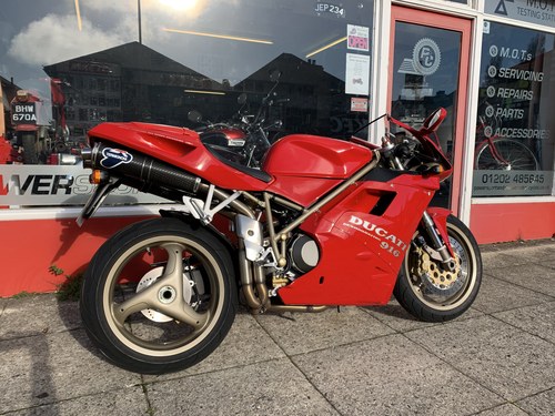 1997 Ducati 916 Biposto 1 owner from new FSH VENDUTO