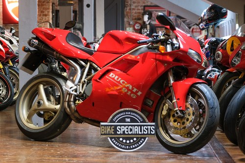 1994 Ducati 916 "Varese" Strada Monoposto Excellent UK Example. In vendita
